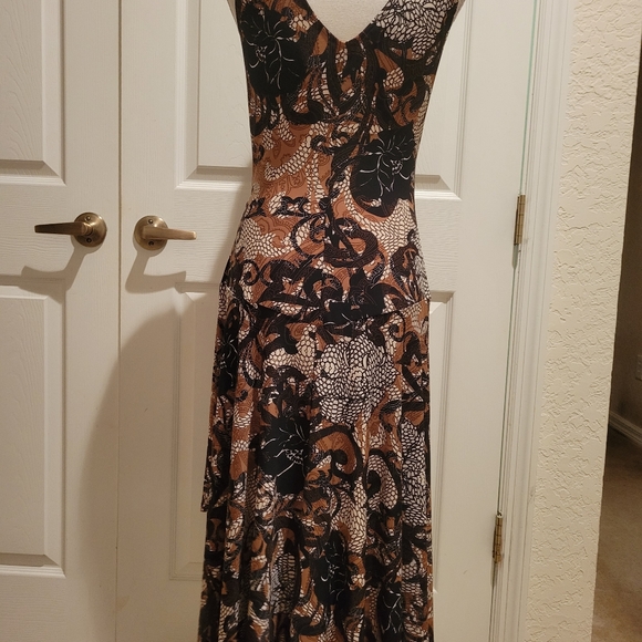 Jones New York Faux Wrap Maxi Dress - Picture 1 of 7